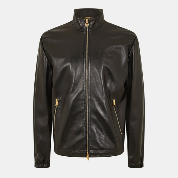 楽天市場】ヴェルサーチェ ジャケット メンズ ライダース 革ジャン