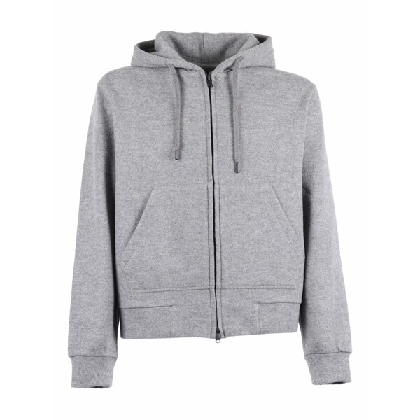 チルコロ1901 メンズ パーカー・スウェットシャツ アウター Wool zip-up hoodie Grey｜asty 54,480円