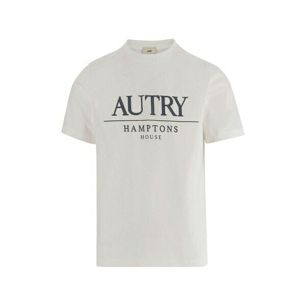 オートリー メンズ プルオーバー トップス Short-sleeved t-shirt White