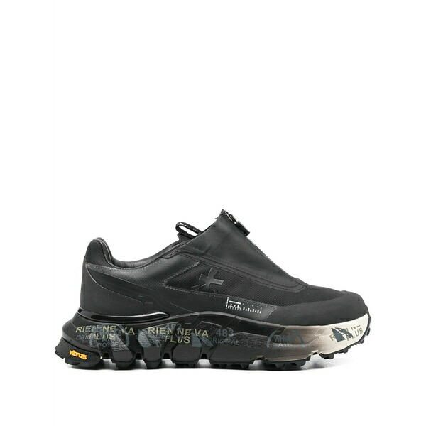 プレミアータ レディース スニーカー シューズ Sciliar zip-detail sneakers Black｜asty