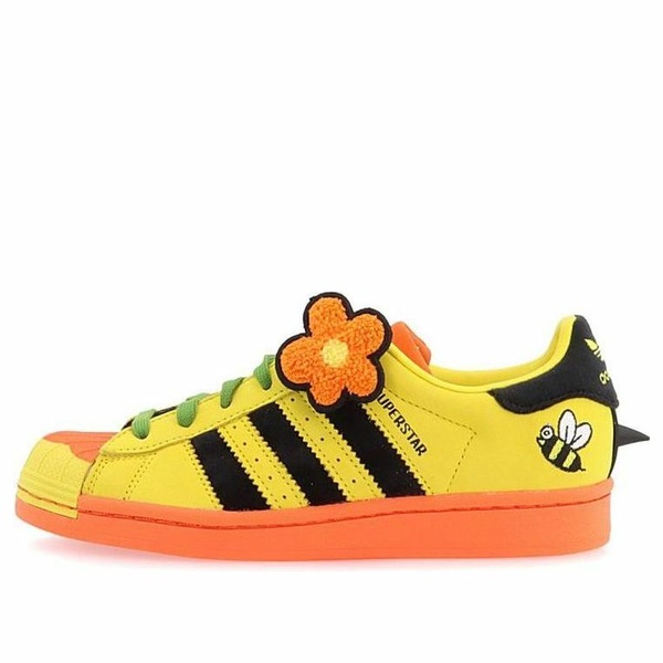 adidas アディダス メンズ スニーカー 【adidas Melting Sadness x Superstar 'Bee with You Pack - Yellow' FZ5254】 サイズ US_12.5(30.5cm)|asty