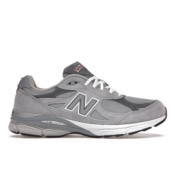 New Balance ニューバランス メンズ スニーカー 【New Balance 990v3 MiUSA Grey】 サイズ US_11.5(29.5cm) Grey/White|asty