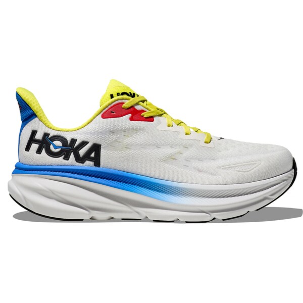 Hoka One One ホカオネオネ メンズ スニーカー 【Hoka One One Clifton 9 Blanc De Blanc Virtual Blue】 サイズ US_8.5(26.5cm) Blanc De Blanc/Virtual Blue｜asty