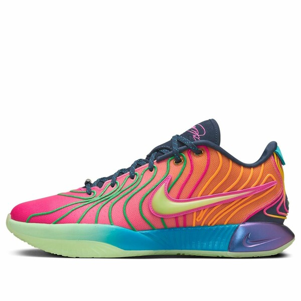 Nike ナイキ メンズ スニーカー 【Nike LeBron 21 'Optimistic' HF5353-400】 サイズ US_M_14｜asty