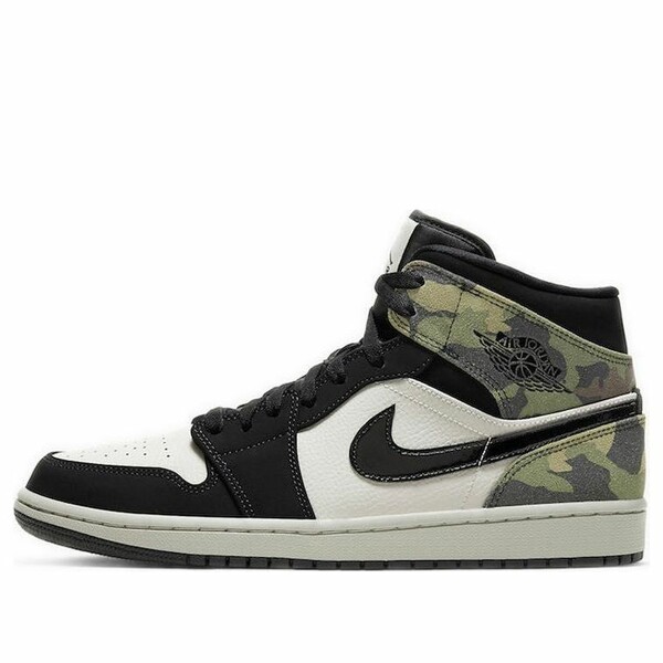 Jordan ジョーダン メンズ スニーカー  【Air Jordan 1 Mid \u0027Camo\u0027 CW5490-001】  大きさ US_11.5(29.5糎)