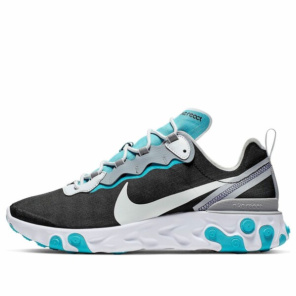 Nike ナイキ メンズ スニーカー  【Nike React Element 55 \u0027Black Aqua\u0027 BV1507-001】  大きさ US_11(29.0糎)