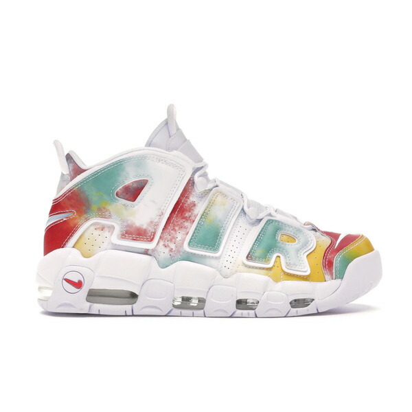 Nike ナイキ メンズ スニーカー  【Nike Air More Uptempo 96 UK】  大いさ US_9(27.0糎) Amarillo/White-Speed Red-Neptune Green