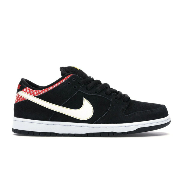 Nike ナイキ メンズ スニーカー  【Nike SB Dunk Low Firecracker】  大いさ US_9(27.0糎) Black/White-Challenge Red