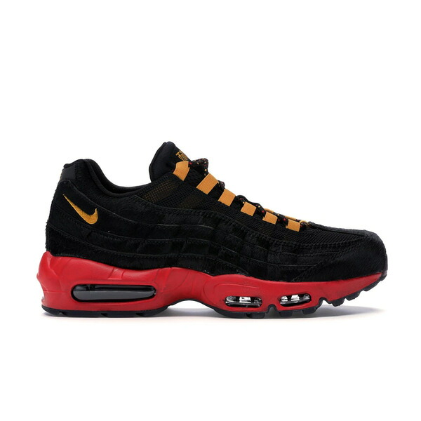 Nike ナイキ メンズ スニーカー  【Nike Air Max 95 Chinese New Year (2019)】  大きさ US_8.5(26.5珊) Black/University Red-Metallic Gold