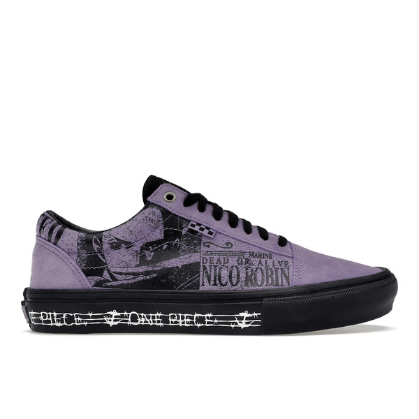 Vans バンズ メンズ スニーカー  【Vans Skate Old Skool One Piece Nico Robin】  大いさ US_7(25.0糎) Purple/Black/White
