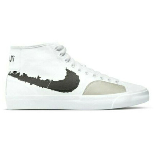 Nike ナイキ メンズ スニーカー  【Nike SB Blazer Court Mid PRM White Black】  大きさ US_M_4 White/Black