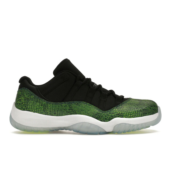 Jordan ジョーダン メンズ スニーカー  【Jordan 11 Retro Low Green Snakeskin】  大きさ US_9(27.0珊) Black/Nightshade-White-Volt