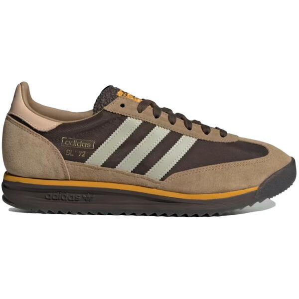 adidas アディダス メンズ スニーカー  【adidas SL 72 RS Brown Putty Grey】  大きさ US_12(30.0珊) Brown/Putty Grey/Preloved Yellow