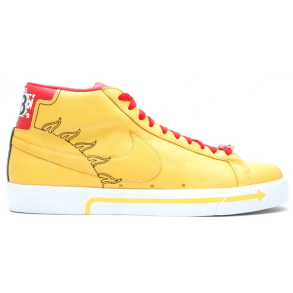 Nike ナイキ メンズ スニーカー  【Nike SB Blazer Michael Lau Beijing BMX】  大きさ US_8(26.0珊) Varsity Maize/Varsity Maize