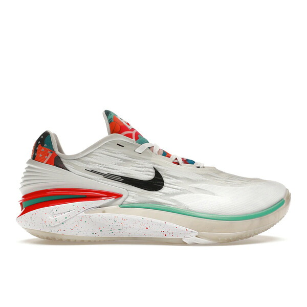 Nike ナイキ メンズ スニーカー  【Nike Zoom GT Cut 2 Lunar New Year Leap High】  大きさ US_M_13 Summit White/Black/White/Washed Teal/University Red/Safety Orange
