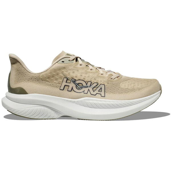 Hoka One One ホカオネオネ メンズ スニーカー  【Hoka One One Mach 6 Oat Milk Barley】  大きさ US_7.5(25.5珊) Oat Milk/Barley