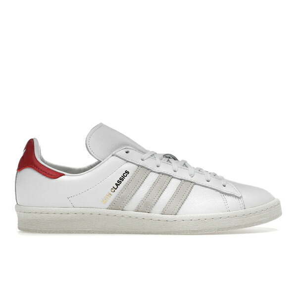 adidas アディダス メンズ スニーカー  【adidas Campus 80s Kith Classics White Red】  大いさ US_8.5(26.5糎) White/Red