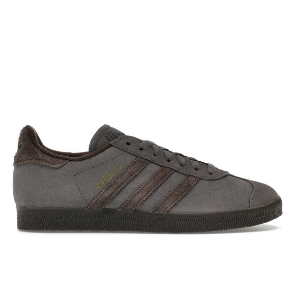 adidas アディダス メンズ スニーカー  【adidas Gazelle Charcoal Brown】  大いさ US_9(27.0糎) Charcoal/ Brown/Dark Brown