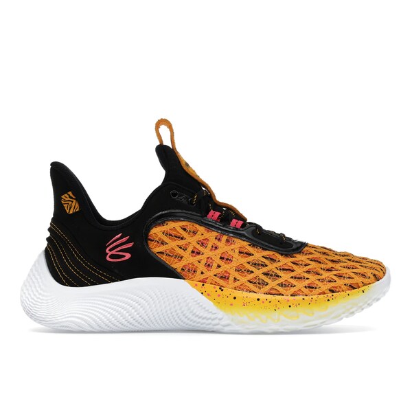 Under Armour アンダーアーマー メンズ スニーカー  【Under Armour Curry Flow 9 Sesame Street Beyond The Stripe】  大いさ US_7.5(25.5糎) Black/Yellow Nectar/Gala