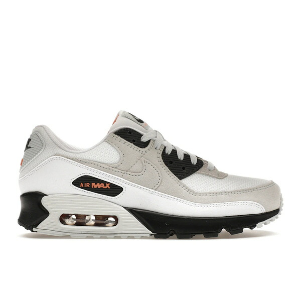 Nike ナイキ メンズ スニーカー  【Nike Air Max 90 White Black Hot Curry】  大きさ US_8.5(26.5糎) White/Black/Hot Curry/Pure Platinum