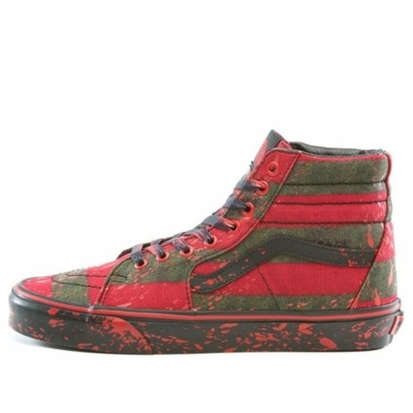 Vans バンズ メンズ スニーカー 【Vans House of Terror x SK8-HI \u0027The Nightmare on Elm Street\u0027 VN0A4U3CZV1】  大きさ US_9.5(27.5糎)