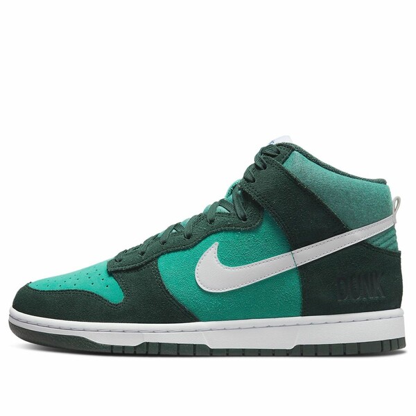Nike ナイキ メンズ スニーカー ダンク 【Nike Dunk High SE 'Athletic Club - Pro Green' DJ6152-300】 サイズ US_11.5(29.5cm)|asty
