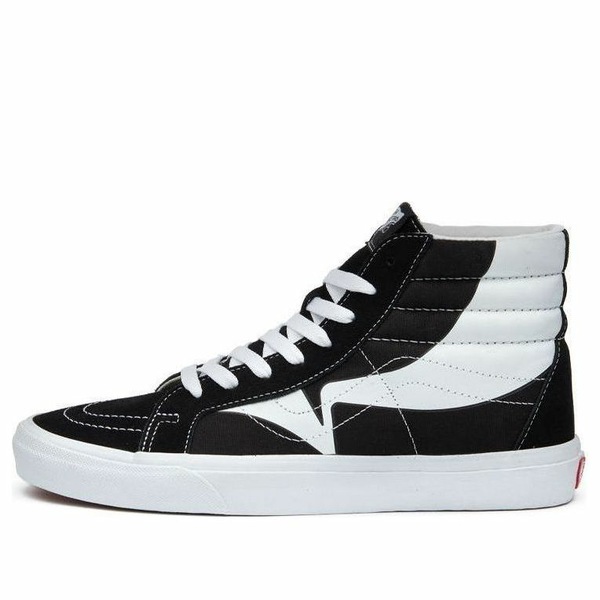 Vans バンズ メンズ スニーカー 【Vans SK8-HI Reissue 'Warp - Black White' VN0A4U3D21N】 サイズ US_M_4.5｜asty