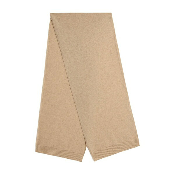 バリー レディース えり巻き・袈裟・えり巻き 付属品 Logo plain-knit scarf Neutrals