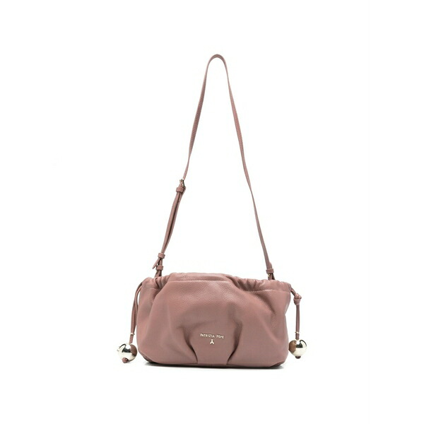 パトリツィア ペペ レディース クラッチペダル御徒面子 御徒面子 Leather clutch bag Pink
