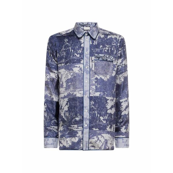 ピエール=ルイ・マシア レディース シャツ トップス Aloe long-sleeve shirt Blue|asty