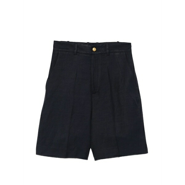 パロッシュ レディース カジュアルパンツ ボトムス Pleated shorts Blue｜asty