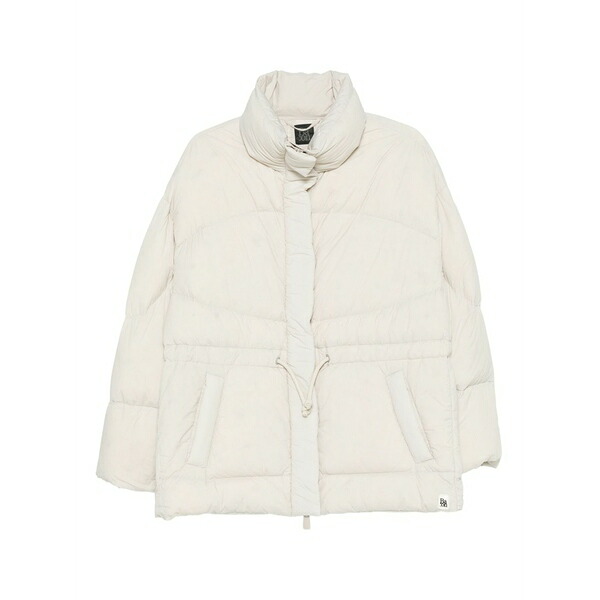 ベイコン レディース 上衣＆上衣 アウター Welt-pocket padded jacket White