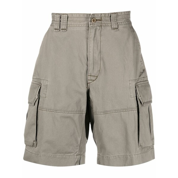 ラルフローレン メンズ 心地好いズボン下 ボトムス Cotton cargo shorts Grey