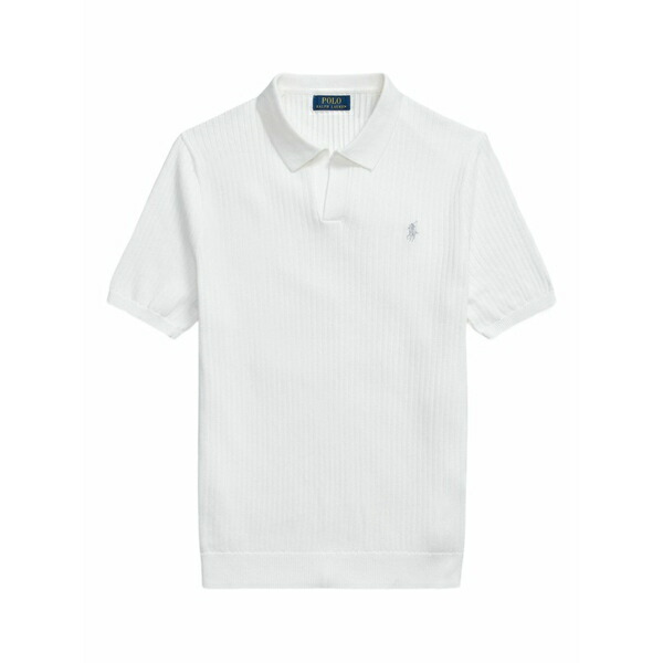 ラルフローレン メンズ スポーツシャツ トップス Short-sleeve polo shirt White
