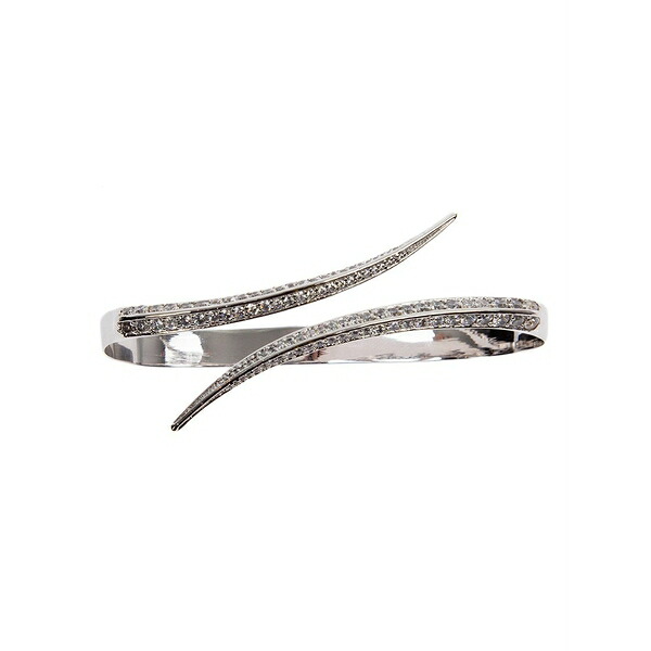 ジョアンナローラ レディース ブレスレット・バングル・アンクレット アクセサリー Encrusted hand bracelet Metallic|asty