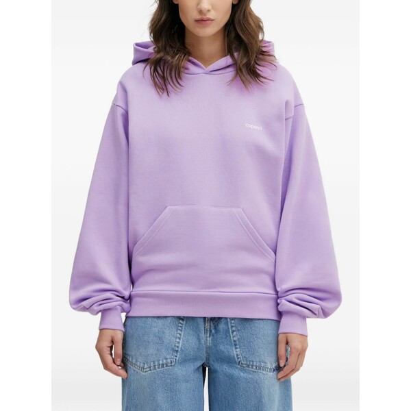 コペルニ レディース パーカー・スウェットシャツ アウター Hooded pouch top Purple