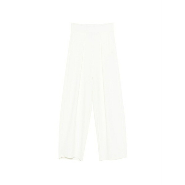 デハ レディース カジュアルパンツ ボトムス Elastic-waist track pants Neutrals|asty