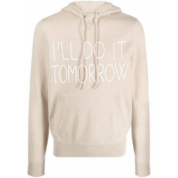 エムシーツーセイントバース メンズ パーカー・スウェットシャツ アウター Jake ill do it tomorrow hoodie Neutrals