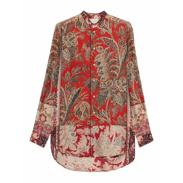 ピエール＝ルイ・マシア レディース プルオーバー トップス Paisley-print shirt Red