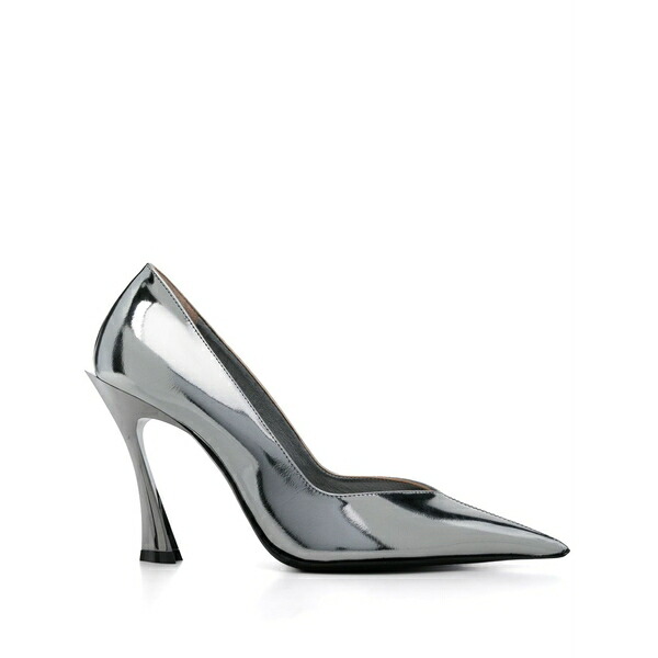 マグラー レディース パンプス シューズ 95粍 classic fang pumps Silver
