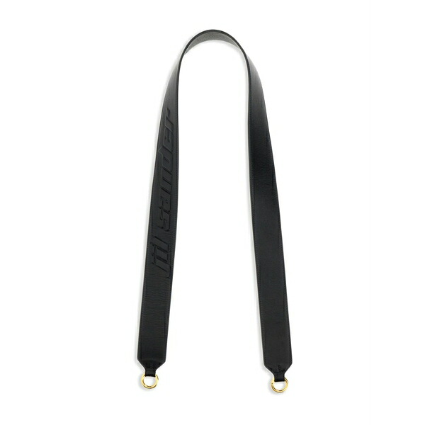 ジル・サンダー レディース ショルダーバッグ バッグ Leather bag shoulder strap Black|asty