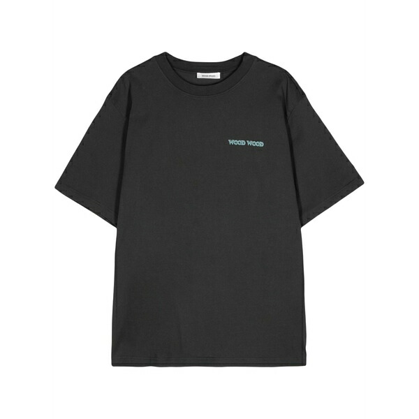 ウッド ウッド メンズ Tシャツ トップス Haider tribe cotton t-shirt Grey|asty