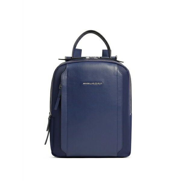 ピークアドロ  レディース うしろ側容器に並べる・背嚢 御徒面子 Panelled backpack Blue