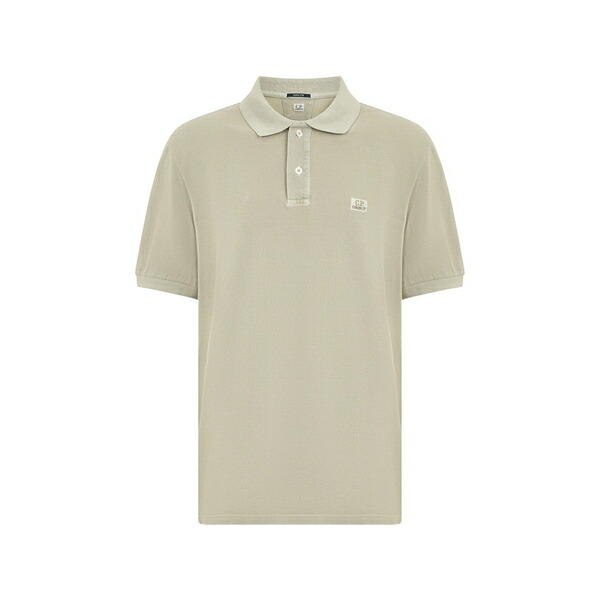 シーピーカンパニー メンズ スポーツシャツ トップス Short-sleeve polo shirt Green