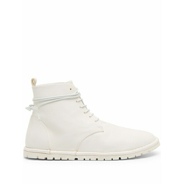 マーシャル  メンズ ブーツ シューズ Sancrispa lace-up leather boots White