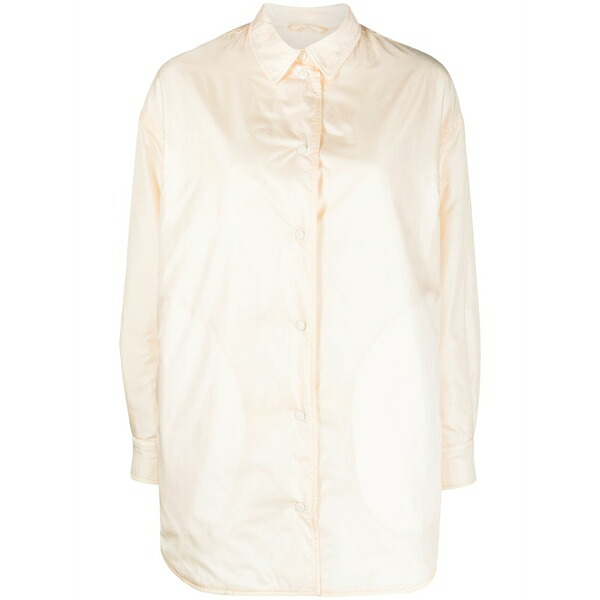 アスペジ レディース プルオーバー トップス Classic-collar long-sleeve shirt  Neutrals
