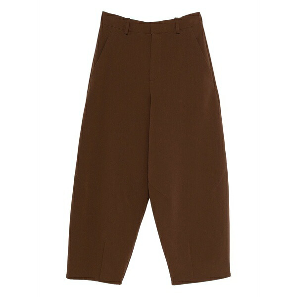 アリジ レディース 心地好いズボン下 ボトムス Wide-leg trousers Brown
