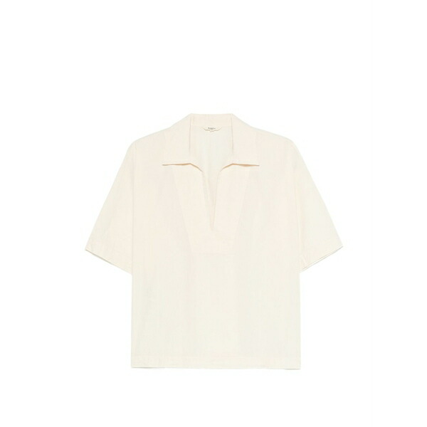 バレナ レディース プルオーバー トップス V-neck blouse Neutrals