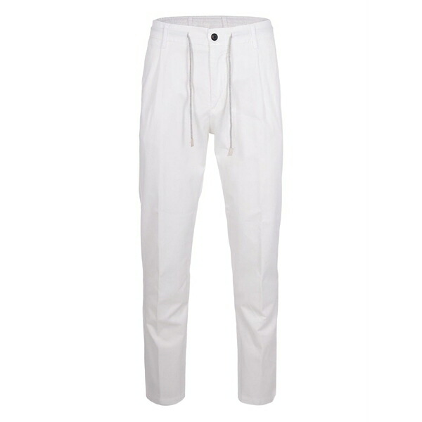 イレブンティ メンズ 心地好いズボン下 ボトムス Drawstring-waist trousers White