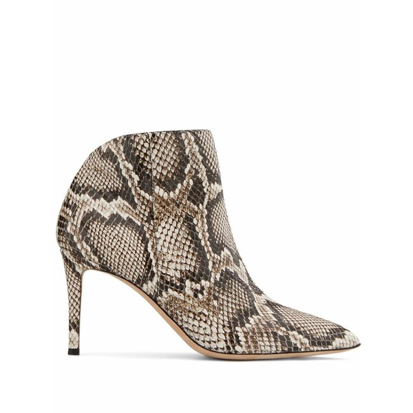 ジュゼッペザノッティ レディース ブーツ シューズ Tysha snakeskin-effect boots  Black
